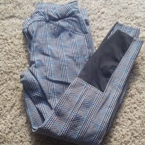 Horze size 26 blue and black riding breeches